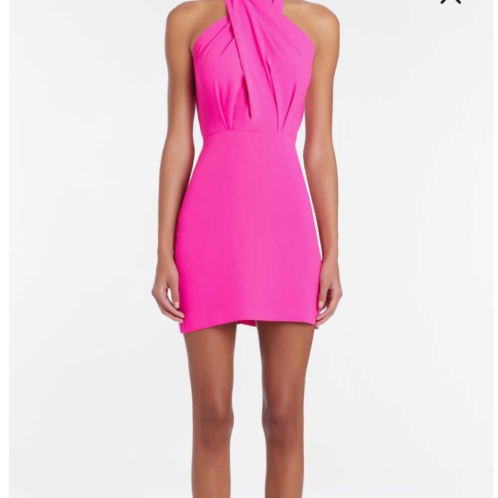 Amanda Uprichard Pink Mezcal Dress